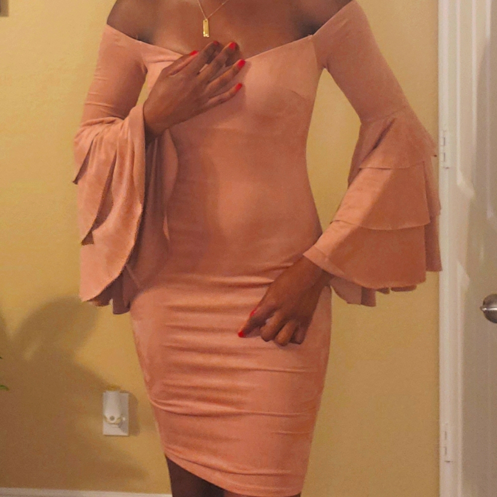 Off the shoulder dress
